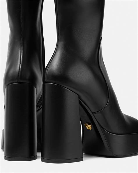 fake versace platform heels|versace aevitas platform boots.